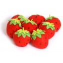 Fraises en feutre