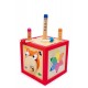 Cube actif en bois Toni