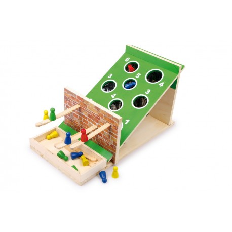 Sauteurs de mur en bois