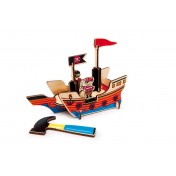 Bateau de pirate en 3D