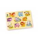 Puzzle en bois Jeunes animaux