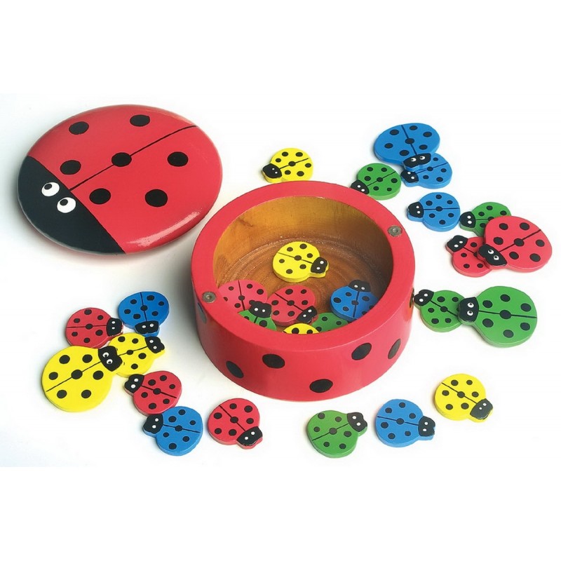 Balle anti-stress coccinelle - jeu original, jeu insolite et fun