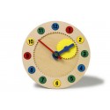 Horloge en bois magnétique des chiffres