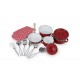 Batterie de cuisine Rouge