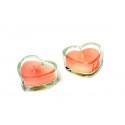 Bougies en forme de Coeur