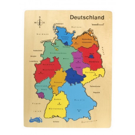 Puzzle en bois Allemagne