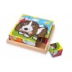 Puzzle-cubes Animaux domestiques