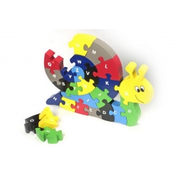 Puzzle en bois Escargot