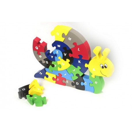 Puzzle en bois Escargot