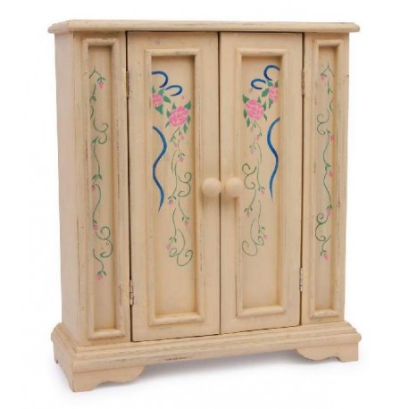 Armoire de poupée Rustique 