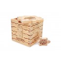 Cube en bois Animaux de la mer