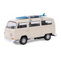 Voiture miniature VW Bus T2 + planche à voile 