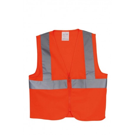 Gilet de sécurité pour enfants - orange - Taille S