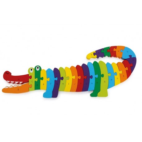 Puzzle Crocodile «Alphabet»