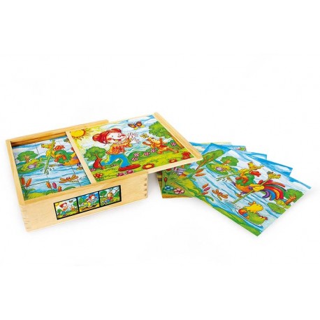 Puzzle cubes "Le monde de Lotte"