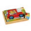 Puzzle cubes «Animaux»